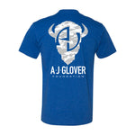 AJ Glover Camo Buffalo Tee - Blue