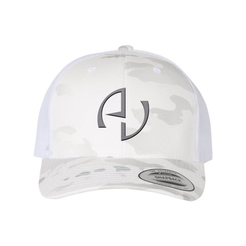 AJ Glover Foundation - Gray Puff Logo Hat